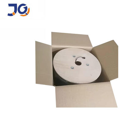 LSZH Jacket 2km / Drum FTTH Fiber Optic Drop Cable Warna Hitam Putih