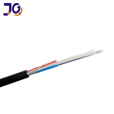 4 8 12 inti ASU Fiber Kabel Mini Adss Optical Kabel Span 80-150M kabel optik mandiri