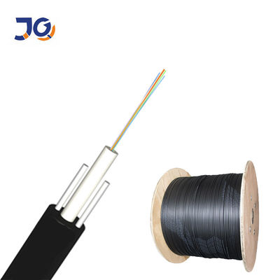 6 Core GYFXTY Single Mode G652D Kabel Serat Optik Luar Ruangan