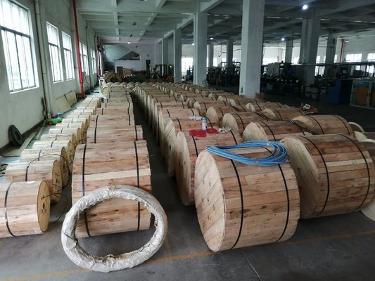 Bulk Lszh Jacket Self-supporting Fiber Cable Single Mode 1000m Fiber Optic Cable