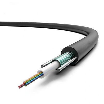 Kabel Serat Optik Udara GYXTW 12 Core G652 Hitam