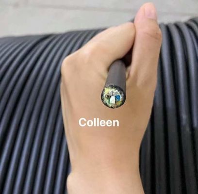 G655 Double Layer 300m Span ADSS Fiber Cable Overhead udara