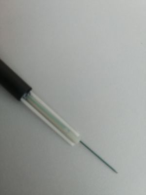 24 Core G652D FTTH Kabel Serat Optik FTTX Central FOC GYFXTY Uni Tabung Longgar