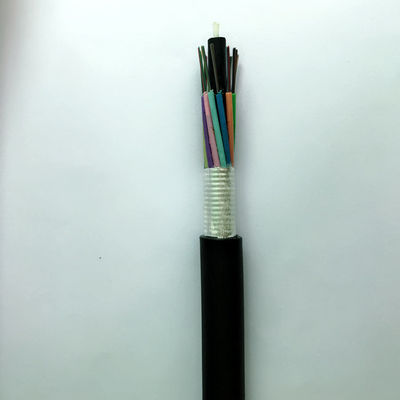 ISO Lapis Baja 6 Core Single Mode Outdoor Fiber Optic Cable GYTA