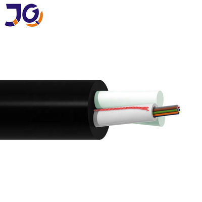 Kabel Fiber Optik Udara ADSS Mini FRP Pendukung Diri 12 Inti ASU Rentang 120M