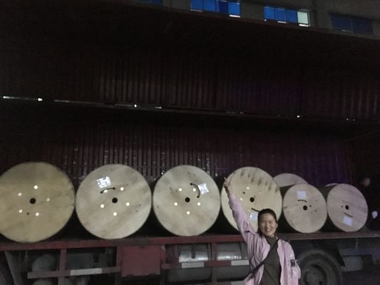 288 Cores Luar Ruangan Kabel Lapis Baja Saluran Kabel Serat Optik GYTA