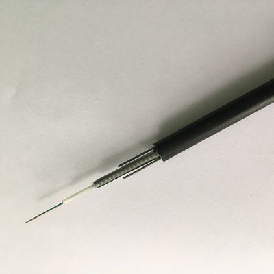 GYXTW 12 Core Aerial Fiber Optic Cable Struktur Kompak