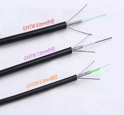 Kabel Serat Optik Lapis Baja Bawah Tanah Central Loose Tube 4 Core