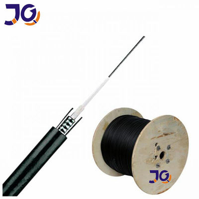 Kabel Serat Optik Luar Ruangan Lapis Baja 24 Inti SM GYXTW Diameter 9mm