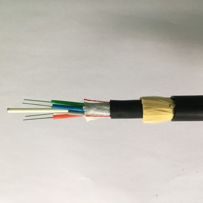 Semua Dielektrik Self Supporting 144 Cores Kabel Serat Optik ADSS
