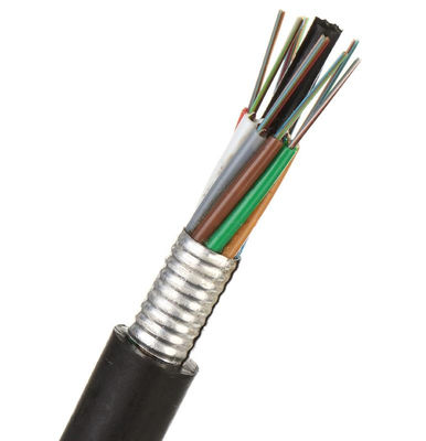 Jual panas serat optik 144 288 inti Outdoor Armored Underground waterproof Kabel Serat Optik GYTA 1km 2km Harga