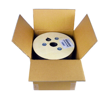 Single mode outdoor aerial ftth drop cable 1 core 2 core 4core 657A1 kabel datar FRP dengan kabel Fiber Optic messenger