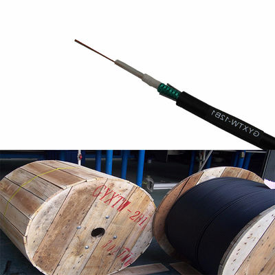 9/125 Single Mode Lapis Baja Kabel Fiber Optic 8mm OD