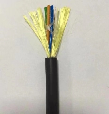72 Core G657A1 Kabel Serat Optik ADSS, Semua Kabel Pendukung Mandiri Dielektrik
