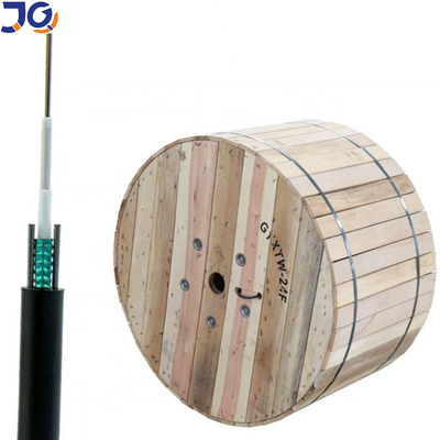 GYXTW 12 Core Outdoor Fiber Optic Cable Dengan Lapisan Pemblokiran Air