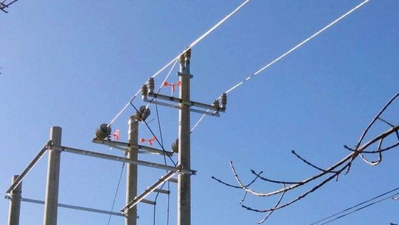 100m Span Armoring 24 Core Self Supporting Aerial Fiber Cable FRP Sheath