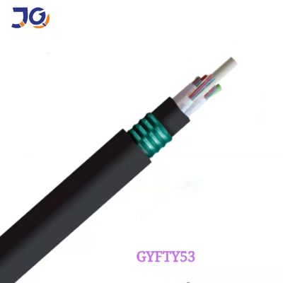 Kabel Fiber Optik Jaket Ganda SM/MM Bawah Tanah 48 Inti UG GYFTY53