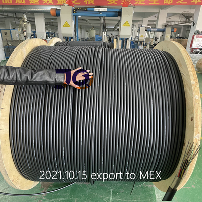 GYTS 144 Cores Microduct Kabel Serat Optik Lapis Baja