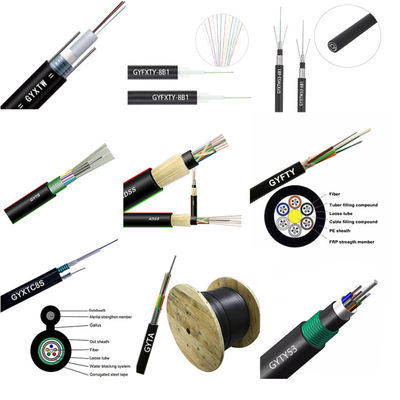Serat Optik 12 Cores Gytc8s Gambar 8 Kabel Listrik
