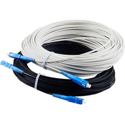 4 Core Single Mode G657A FTTH Drop Fiber Cable GJYXCH