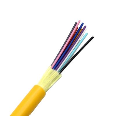 Kabel Distribusi Fiber Optik Indoor GJFJV Mode Tunggal Multi Fiber dengan Buffer Ketat