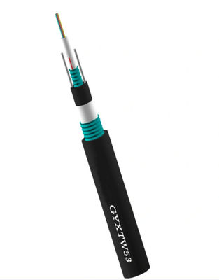 G652D Central Loose Tube Kabel Serat Komunikasi Monomodo 12 Core