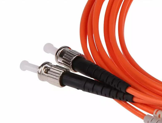 Kustomisasi FTTH Duplex OM3 Multimode 3.0mm Fiber Optic Patch Cord