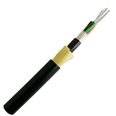 G657D300m Span Self Supporting Aerial Fiber Cable PE Jaket