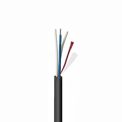 12 Core Self Supporting FRP Memperkuat Kabel ASU De Fibra Optica 120M Span