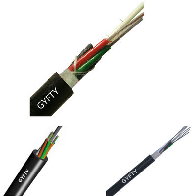 Kabel Saluran Udara Gyfty 24 Inti, Kabel Serat Optik Gyfty