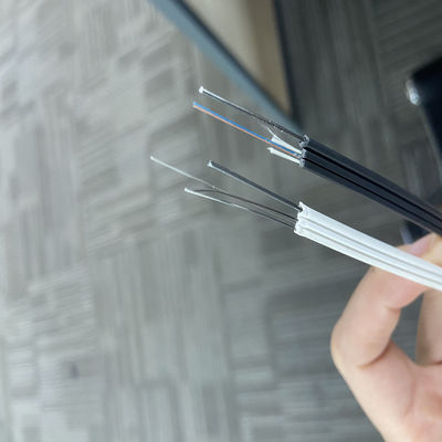 Single Mode 8 Core FTTH Fiber Optic Drop Cable