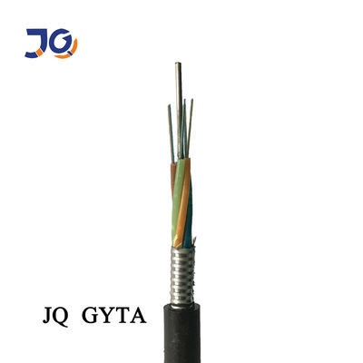 24 Core Single Mode GYTA Kabel Serat Optik Luar Ruangan