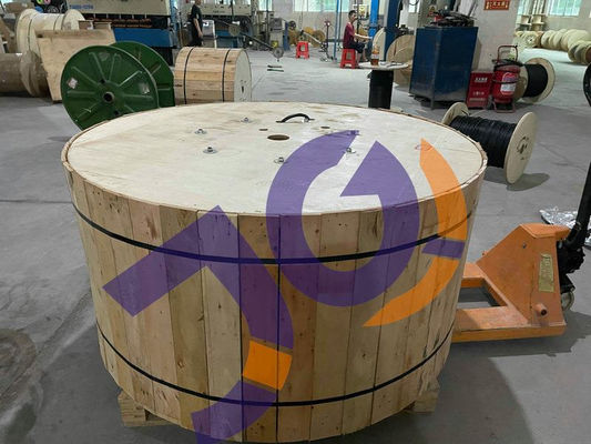 100m Iklan Kabel Ofc AT Jaket Tabung Longgar Terdampar