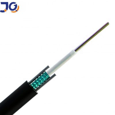 Single Mode Loose Tube GYXTW 8 Core Kabel Serat Optik Luar Ruangan