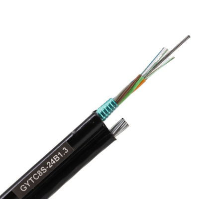 Pita Baja Lapis Baja 96 Core GYTC8S Kabel Serat Optik Udara