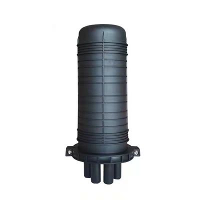 Vertikal 1 In 4 Out Optical Splice Dome Penutupan Mechanical Sealing Cable Splice Box Penutupan Fiber Optic