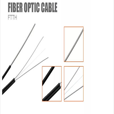 YOFC LSZH Sheath FTTH Fiber Optic Drop Cable untuk Komunikasi