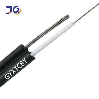 2-12 Core Kualitas Tinggi GYXTC8Y Outdoor Gambar 8 Kabel Serat Optik Untuk Telekomunikasi