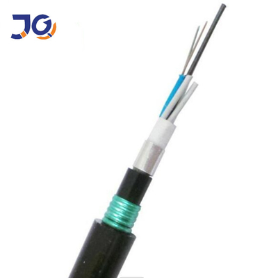 Kabel Serat Optik Luar Ruangan ISO9001 Singlemode Jaket Ganda Lapis Baja GYTA53
