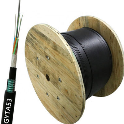 84 96 144 Inti Kabel Serat Optik Lapis Baja GYTA53