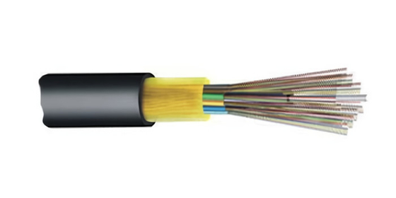 Semua Kabel Serat Optik ADSS G652D Dielektrik 80m 100m 120m Rentang 24 Core