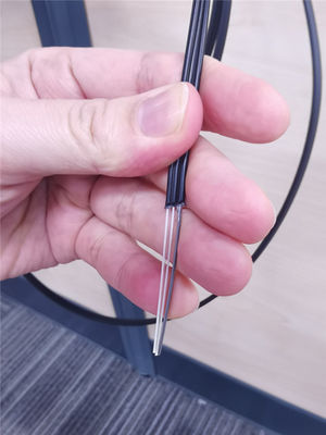 Jaringan Kabel Drop Optik FTTH Mode Tunggal G657a 1/2/4 Cores