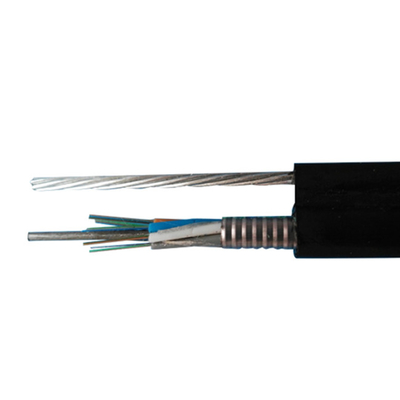 gytc8s Outdoor G652d 6 Core Kabel Serat Optik Udara 1 Km