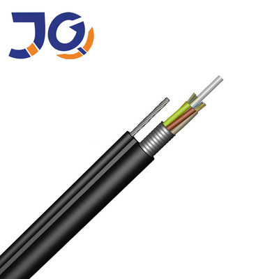 ODM Black PE Jacket Fiberhome Kabel Serat Optik Luar Ruang 4 6 8 12 Core