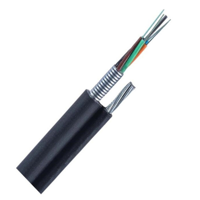 Gytc8a Gytc8s Kabel Serat Optik Luar Ruangan Overhead Self Supporting Gambar 8