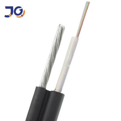 Mode Tunggal Terkubur Langsung 4 24 48 96 144 Kabel Serat Optik Luar Selubung Ganda Inti