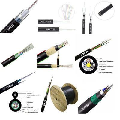 Jaket PE Serat Optik Luar Ruangan GYXTC8Y