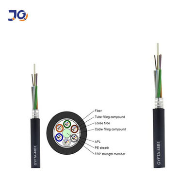 GYFTY 12 Core Outdoor Fiber Optic Cable Non - Lapis Baja