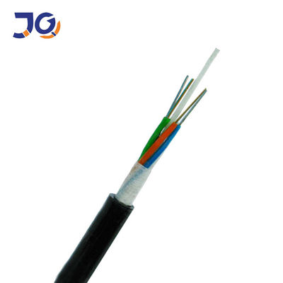 PE Jacket Outdoor Fiber Optic Cable 2 Sampai 288 Cores GYFTY Stranded 1KM