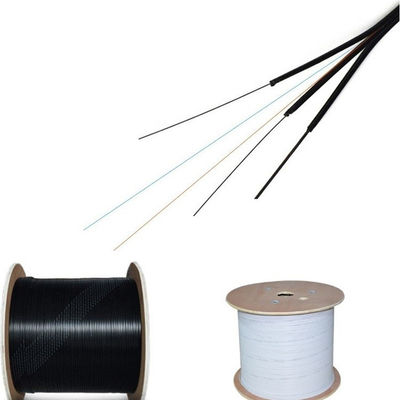 1km 2km 3km Plywood Drum FTTH Fiber Optic Drop Cable 1 Core Single Mode Indoor Fiber Optic Cable
